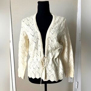 Knit cardigan